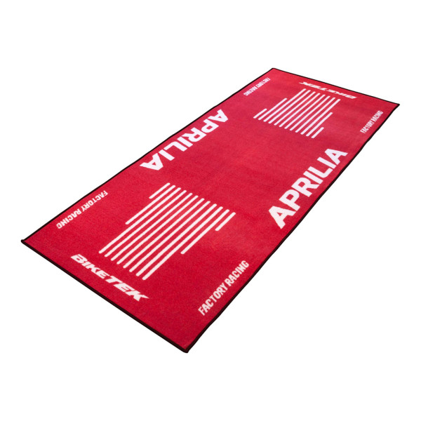 biketek Biketek series 3 aprilia logo garage mat 190 x 80cm